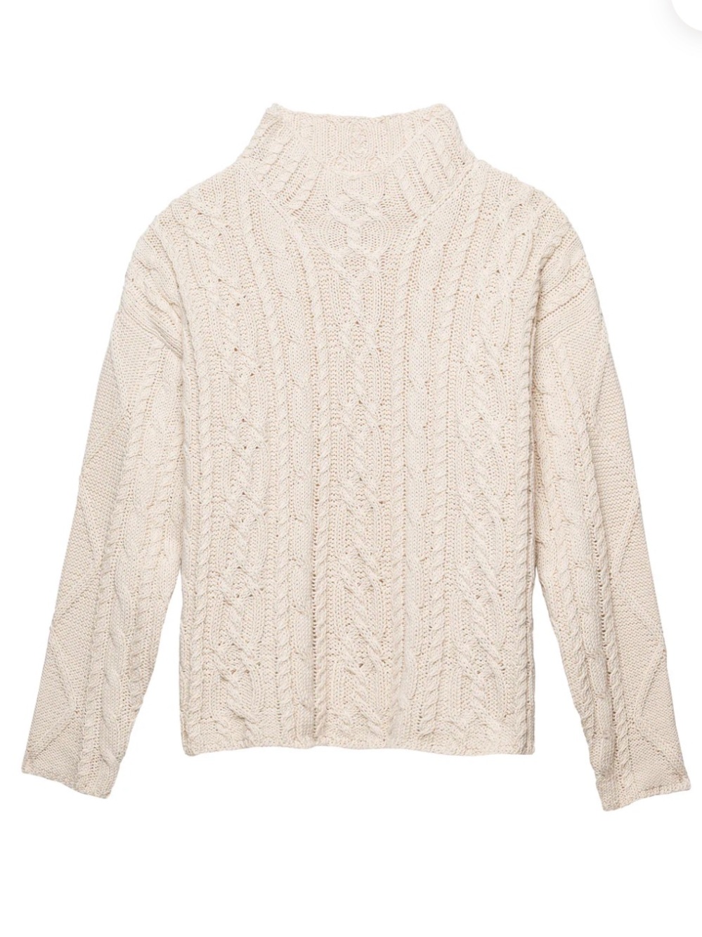Honest Cotton Charlie Cable Knit Sweater - Picture 2 of 5
